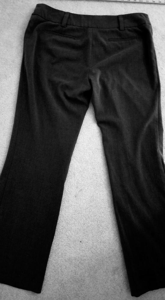 Ab studio gray Bootcut career work pants